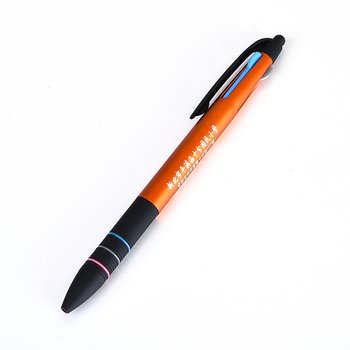 觸控筆-多功能兩用觸控三色筆-可客製化印刷LOGO_4