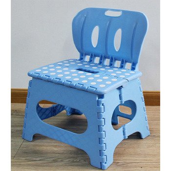 附靠背折疊凳-塑膠折疊椅_0