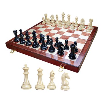 豪華可折疊收納木製西洋棋套組_3