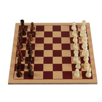 單板可折疊木製西洋棋套組_1