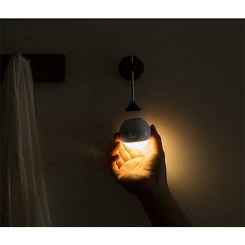 小夜燈-圓形磁性可拆式床頭燈/LED燈-客製化禮贈品_5