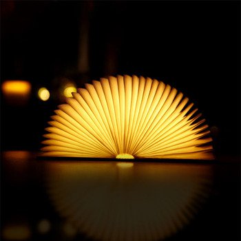 小夜燈-創意書本造型床頭燈-木製LED小夜燈-客製化禮贈品_3