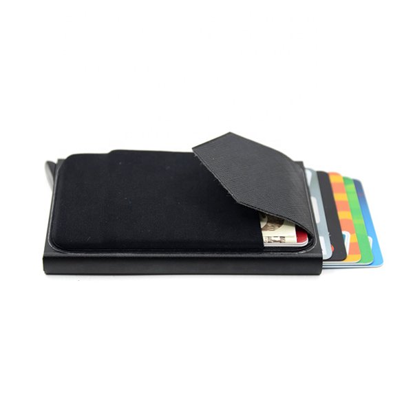 RFID防盜卡片夾-彈性後袋鋁製卡套_2