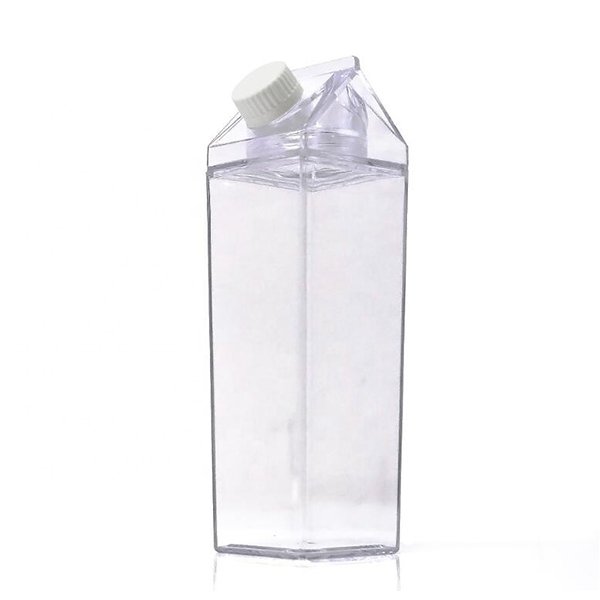 500ml牛奶瓶造型方形水瓶_1