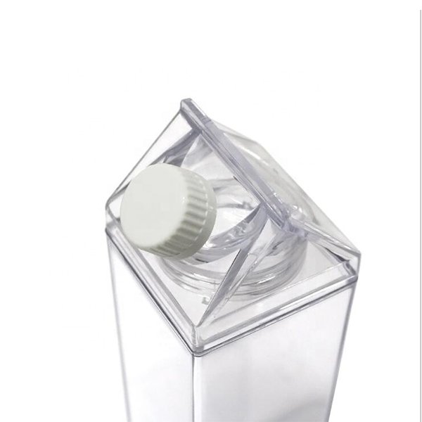 500ml牛奶瓶造型方形水瓶_4
