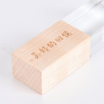 木製水晶開蓋隨身碟-客製隨身碟容量-採購訂製印刷推薦禮品_2