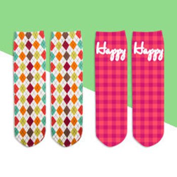 直版襪子-彈性纖維布/男女款可選-單/雙面彩色印刷_1