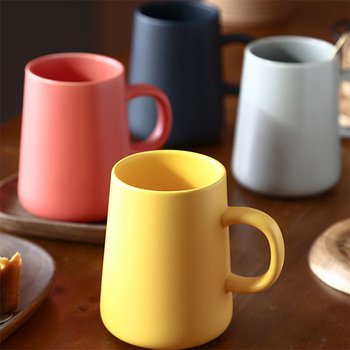 純色陶瓷咖啡杯320ml-杯身底色客製化-杯身印單色logo-推薦_13