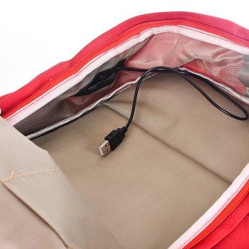 後背包-耐用迷你聚酯纖維後背包附USB充電_7