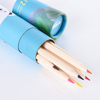 12色長彩色鉛筆-紙圓筒廣告印刷禮品-客製印刷贈品筆_4