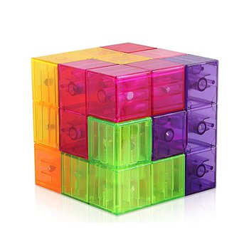 3D立體兒童磁鐵益智玩具積木_0
