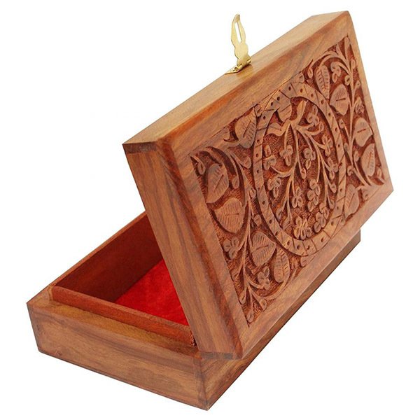 小巧木製雕刻首飾盒_4