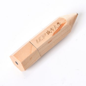 鉛筆造型木製隨身碟_0
