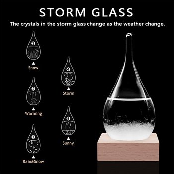水滴造型玻璃天氣瓶-可客製化印刷logo_2