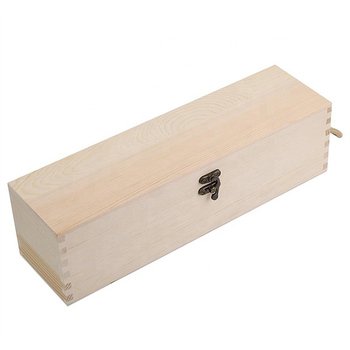 禮品盒-掀蓋式手提單支紅酒松木禮品盒-可客製化印刷logo_0