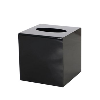 面紙盒-黑色壓克力面紙盒_0