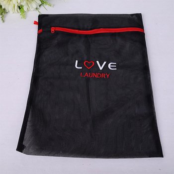 黑色網布洗衣袋-40x30cm_0