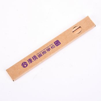 原木環保鉛筆-大三角兩切頭印刷廣告筆-採購批發製作贈品筆(同52EA-0007)_0