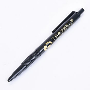 廣告筆-造型防滑筆管禮品-單色原子筆-二款筆桿可選-採購訂製贈品筆_2