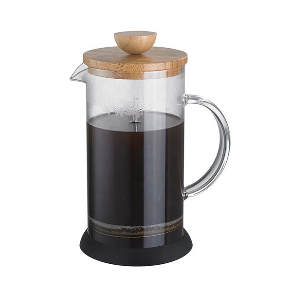 600ml竹蓋沖泡式咖啡壺-1