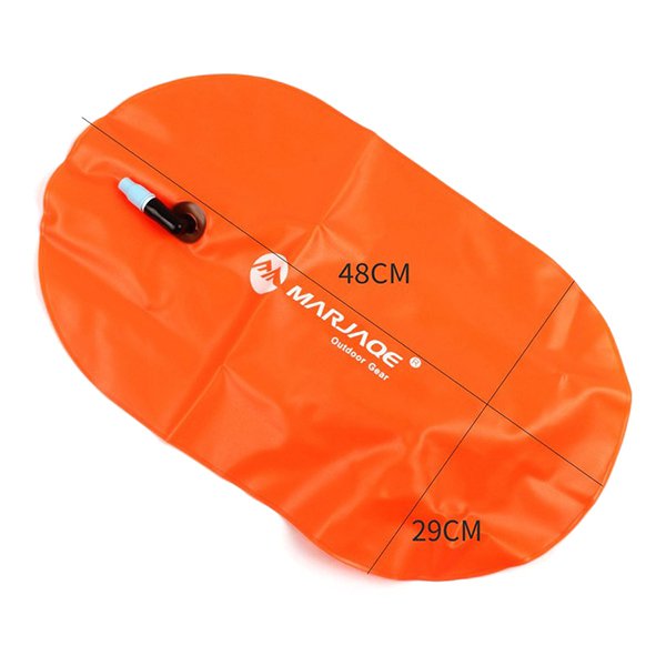 8kg3色充氣PVC游泳浮標袋_3