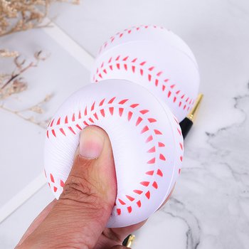 壓力球-中彈PU減壓球/棒球造型發洩球-可客製化印刷logo_2