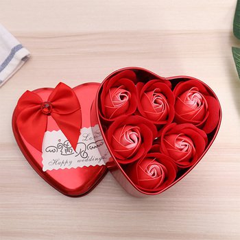 婚禮小物-玫瑰造型香味紙香皂_0