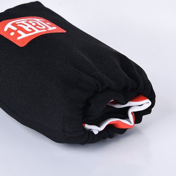 肩揹摺疊環保袋-150D斜紋布/可選色-單面單色印刷購物袋(附小收納袋)_11