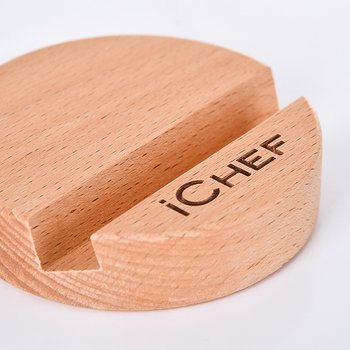 木製手機架-圓形造型-可印刷logo_3