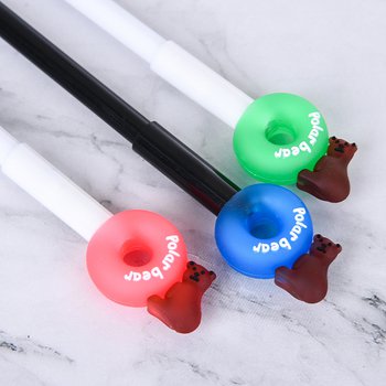 造型廣告筆-甜甜圈造型筆管禮品-單色原子筆-採購訂製贈品筆_1
