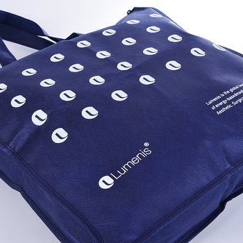 不織布環保袋-厚度80G-尺寸W37xH39xD7cm-雙面單色可客製化印刷-推薦款_3