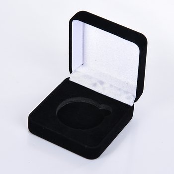 絨布紀念幣盒-方形金幣盒-禮品盒_0