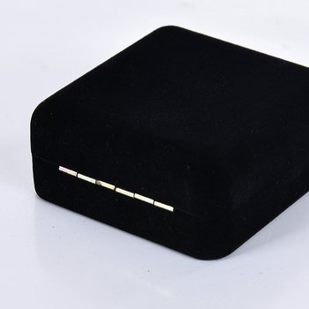 絨布紀念幣盒-方形金幣盒-禮品盒_1