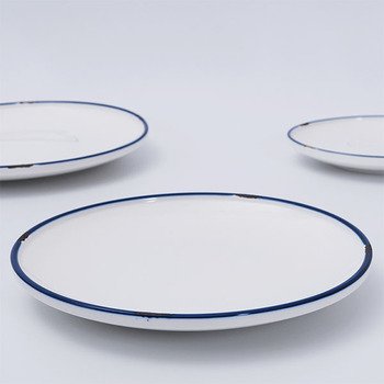7寸藍邊陶瓷盤_3
