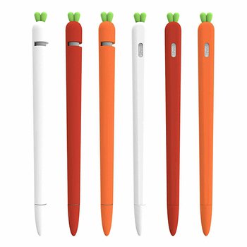 胡蘿蔔造型矽膠apple pencil保護套_0