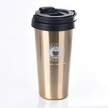 500ml按壓式真空提帶不鏽鋼咖啡保溫杯(金色)-可客製化印刷企業LOGO_0