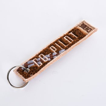 布條鑰匙圈-尺寸12.4x3cm雪尼爾絨鑰匙圈_0