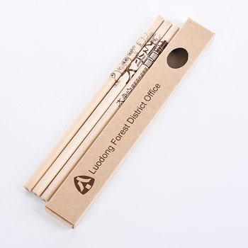 原木鉛筆+盒子-圓形兩切印刷筆桿禮品-企業機構-羅東林區管理處(同52EA-0080)_0