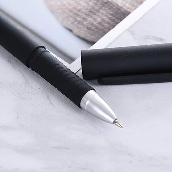 廣告筆-霧面塑膠筆管禮品-單色中性筆-採購訂定客製贈品筆(同52AA-0028)_2