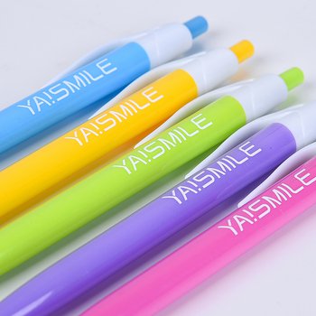 廣告筆-粉彩單色原子筆-五款筆桿可選禮品-採購客製印刷贈品筆_1