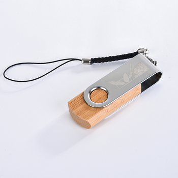金屬木質隨身碟-原木金屬禮贈品USB-木製金屬旋轉隨身碟-學校專區-台師大文學院(同57EA-1000)_1