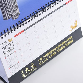30開桌曆-W25xH10cm-三角桌曆禮贈品印刷logo_3