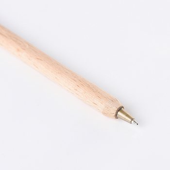湯勺造型單色筆-木筆製作_2