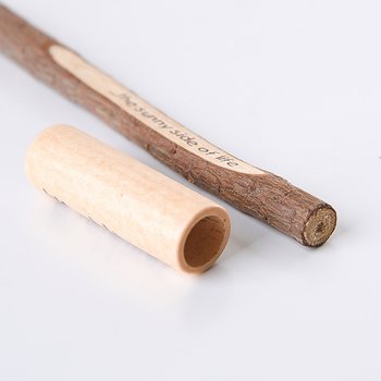 開蓋式樹枝鉛筆-木筆製作_3