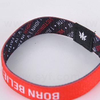 活動手環帶-織帶手環-識別手環-可客製化印刷LOGO_2
