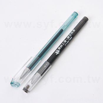 筆蓋型中性筆-0.5mm黑色筆芯_0