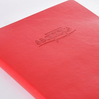 25K筆記本-PU皮革壓印筆記本-可訂製內頁及客製化加印LOGO_3