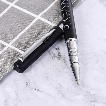 廣告筆-仿鋼筆消光霧面金屬禮品-開蓋原子筆-多色款筆桿可選-客製採購印刷贈品筆_5