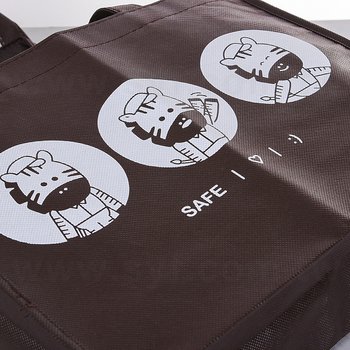不織布購物袋-厚度80G-尺寸W30.5xH24xD10cm-單面單色可客製化印刷_4