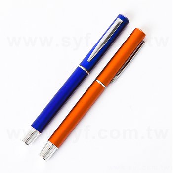 廣告筆-仿鋼筆消光霧面金屬禮品-開蓋原子筆-多色款筆桿可選-客製採購印刷贈品筆_0